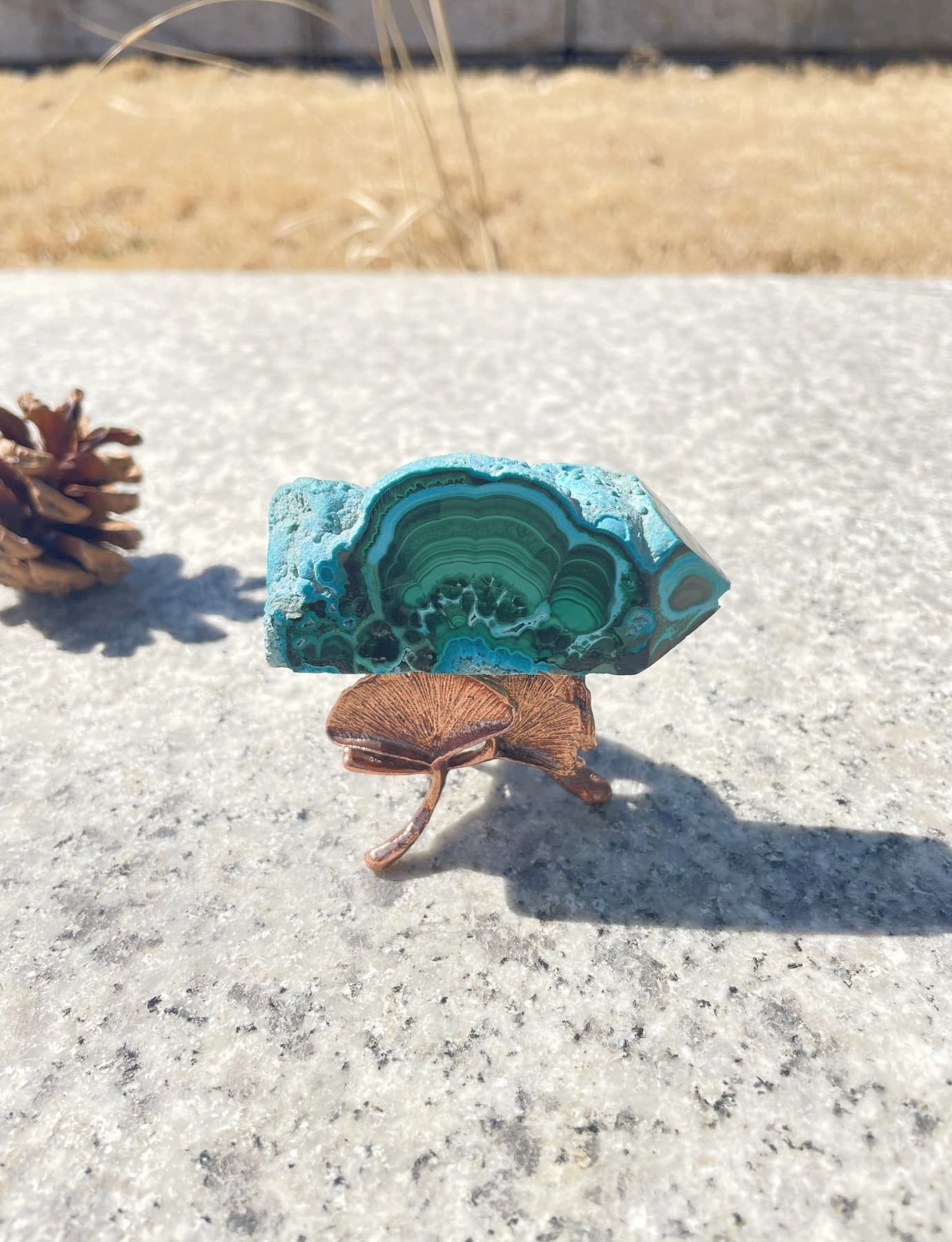 Chrysocolla stone Freeform Crystal