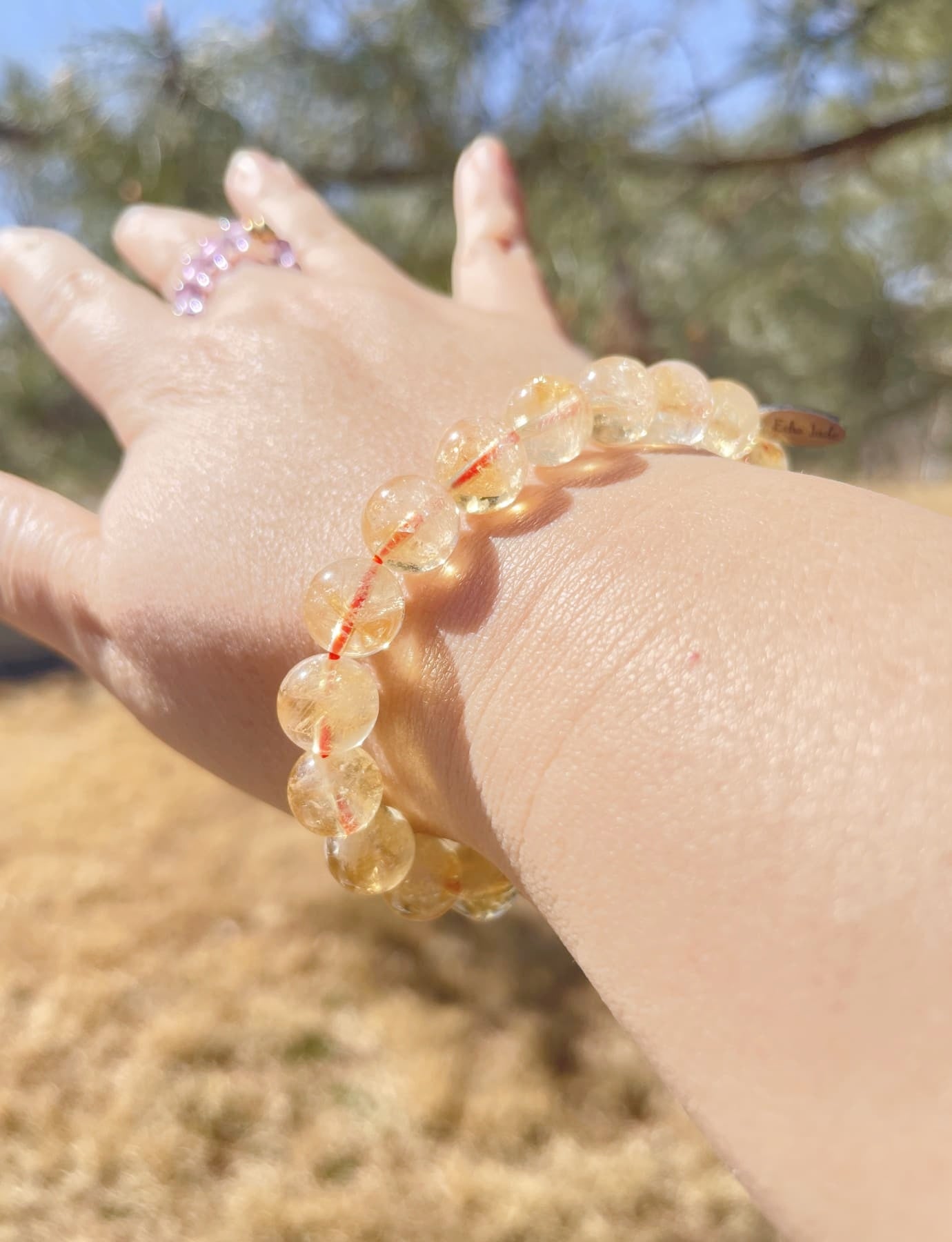 Citrine gemstone Bracelet