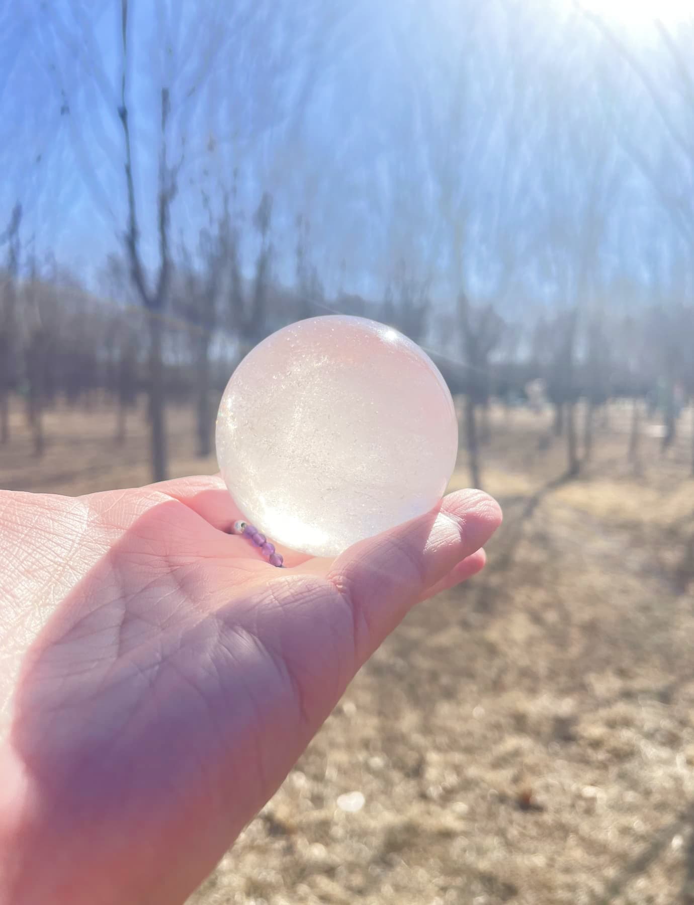 Clear Quartz Ball