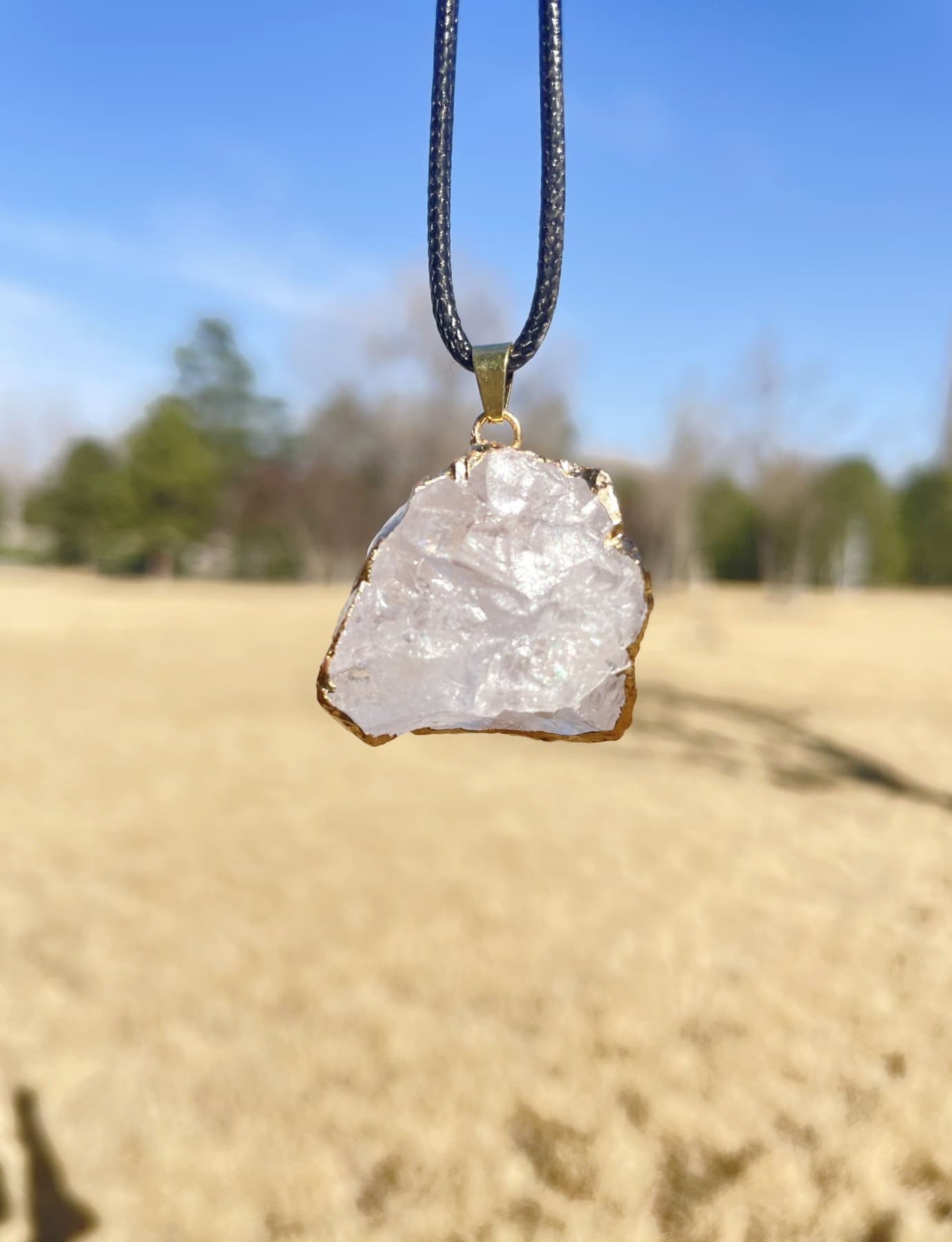 Clear Quartz Necklace