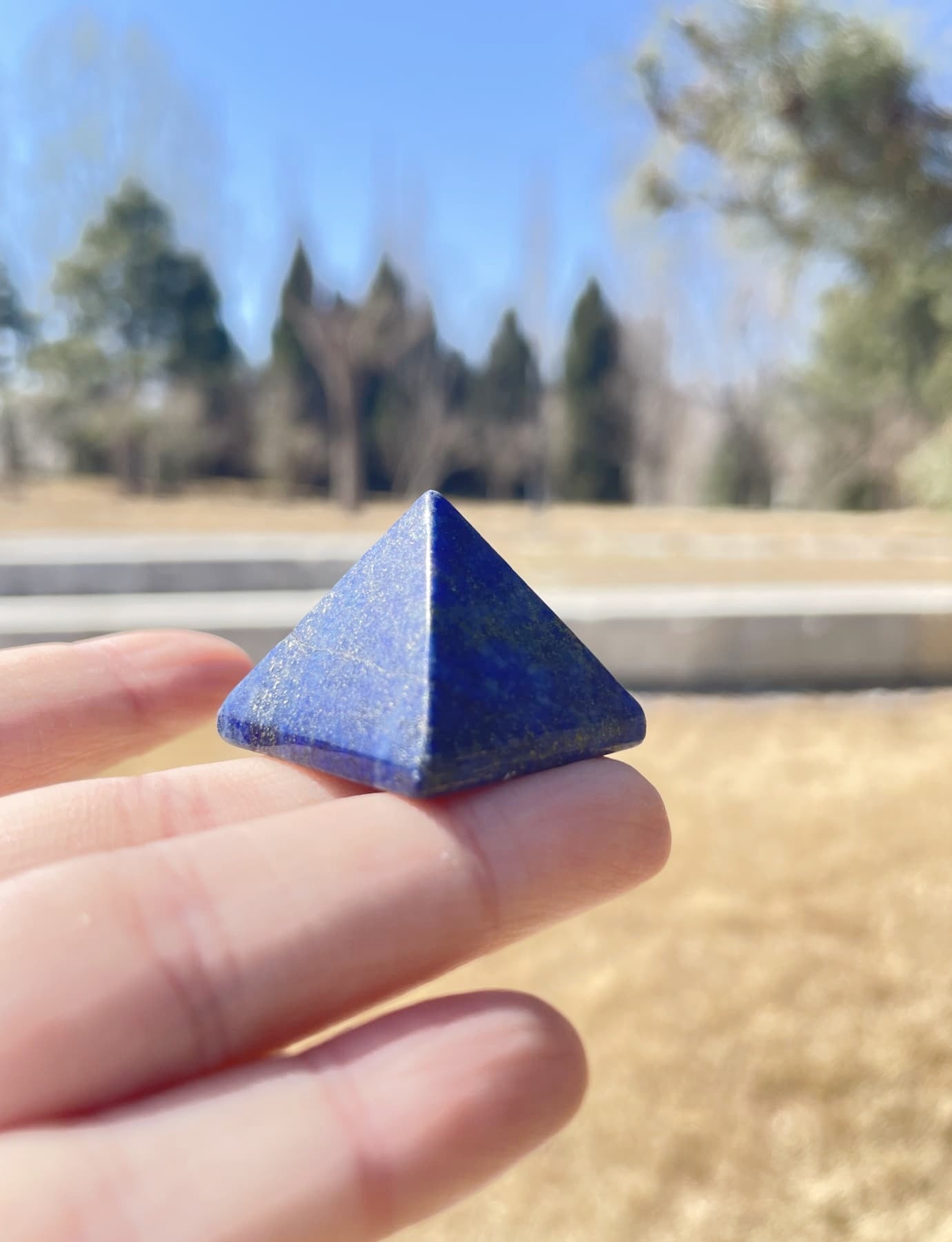 Lapis Lazuli Pyramid