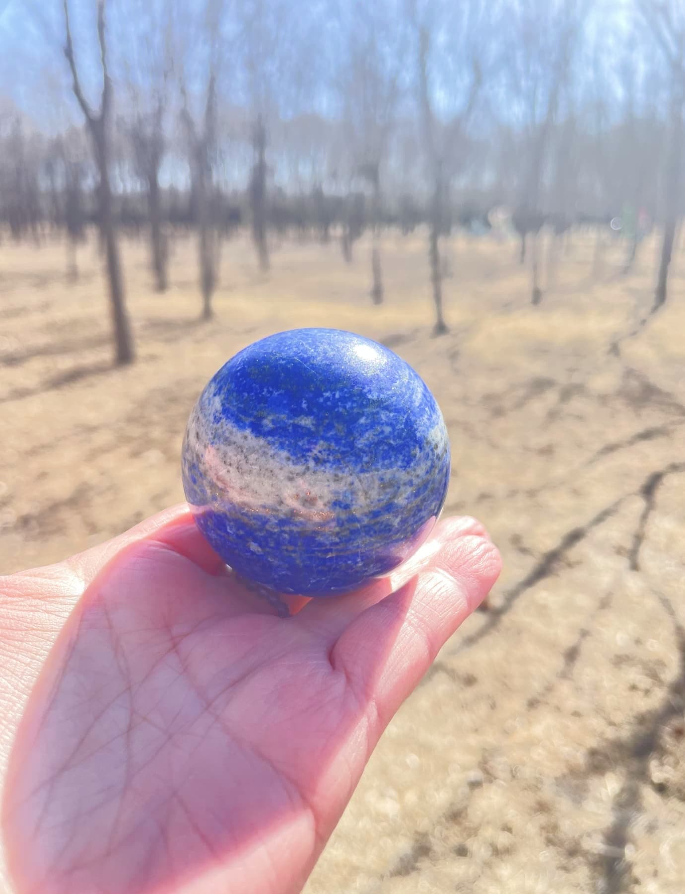Lapis Lazuli ball