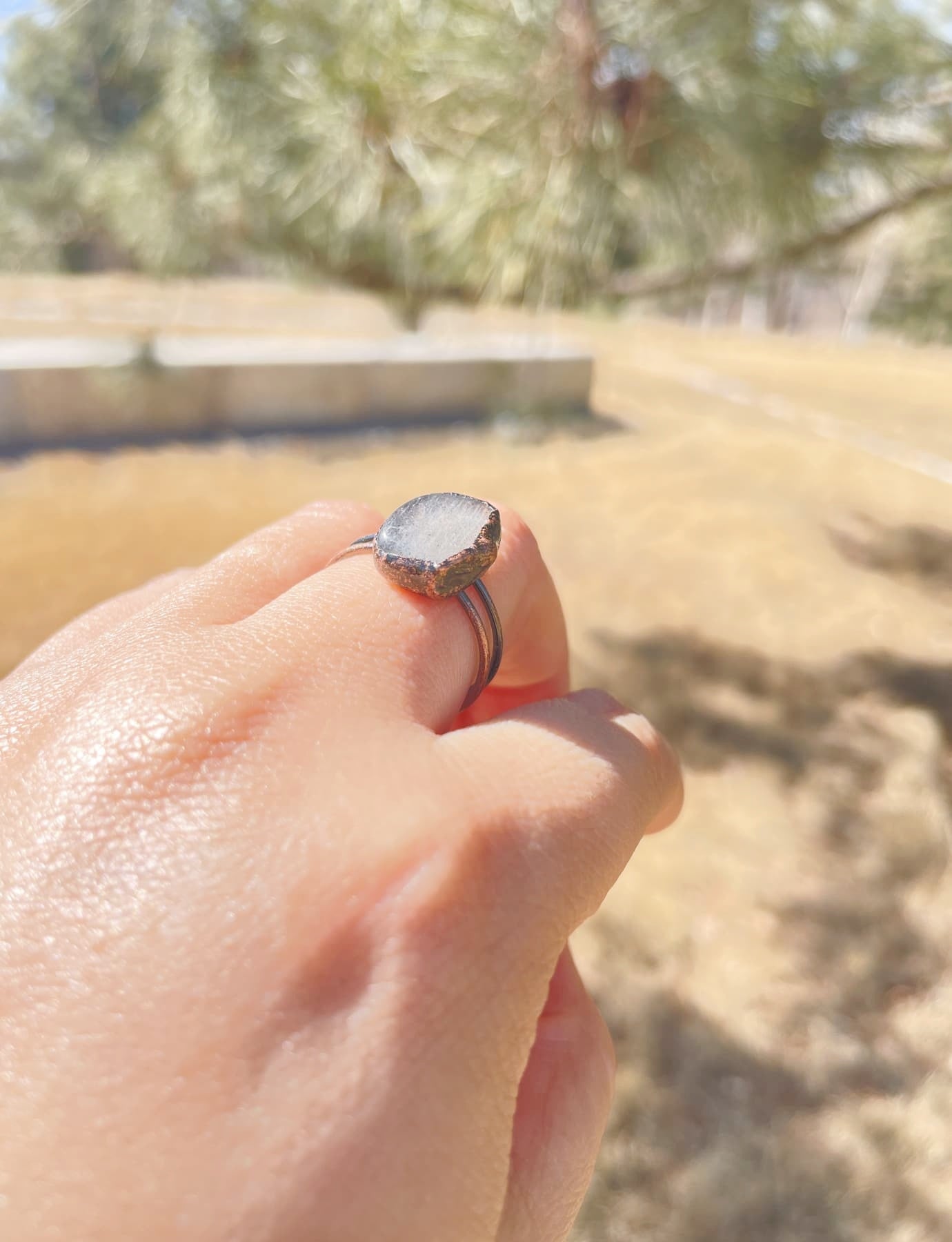 Moon Stone Ring