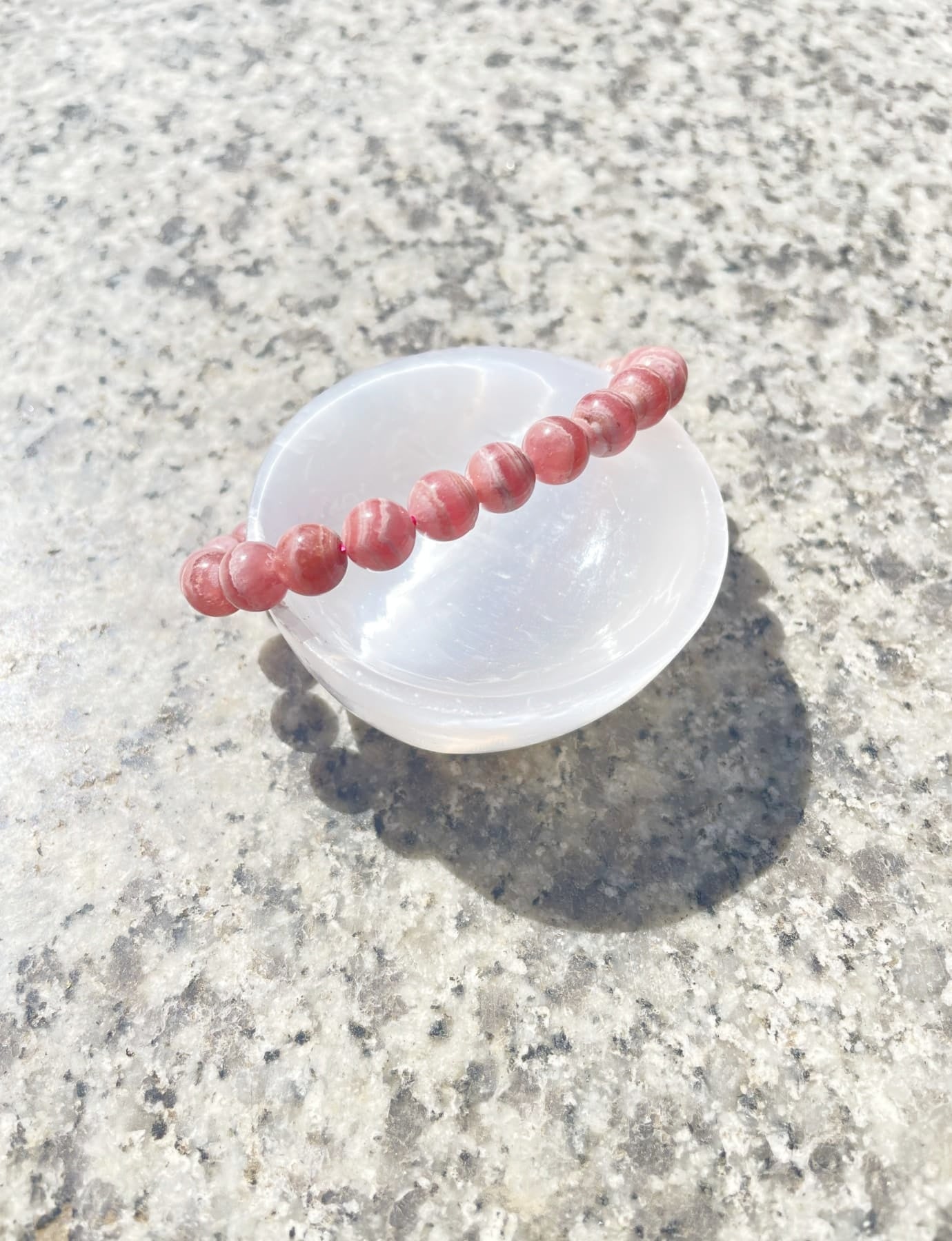 Rhodochrosite stone Bracelet