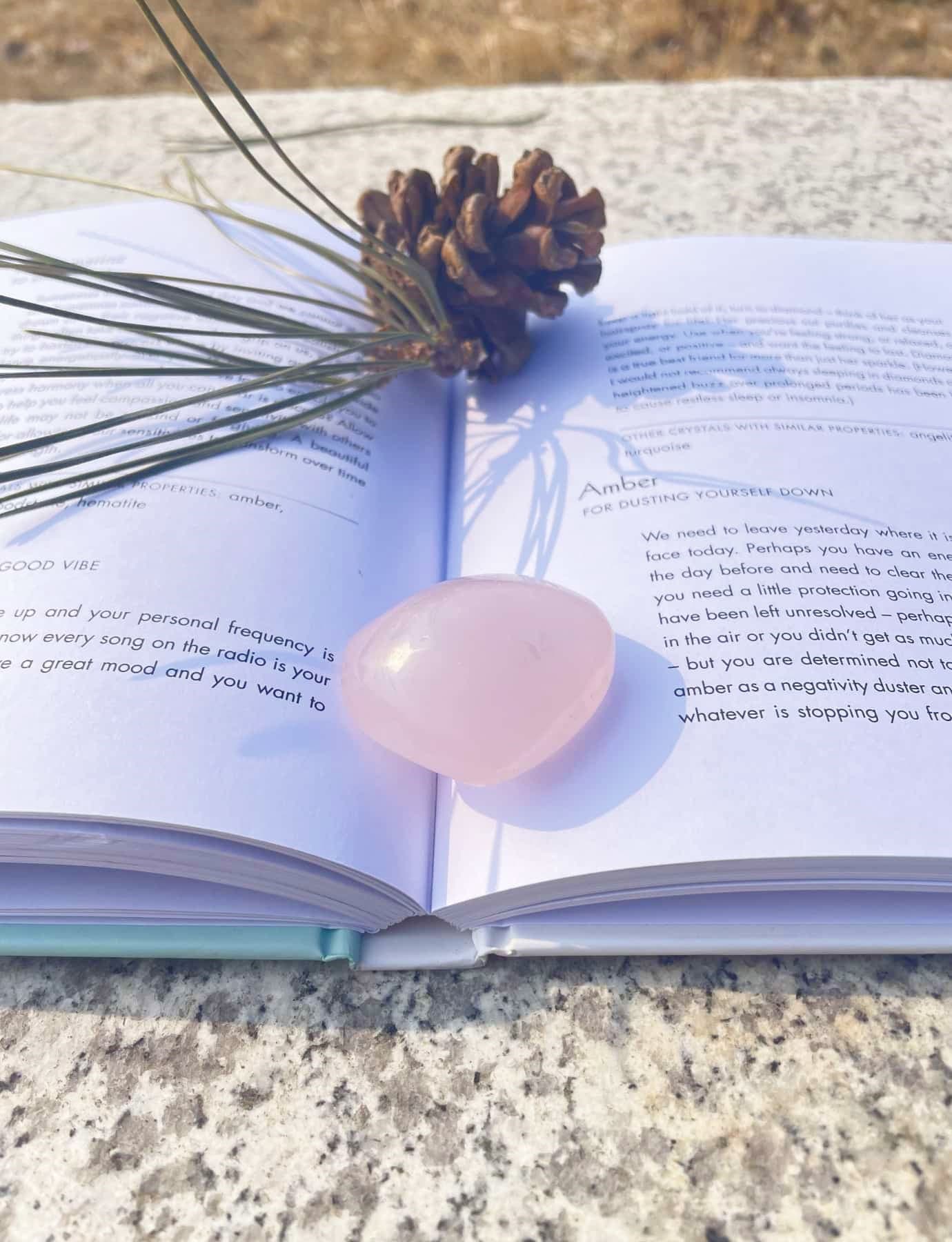 Rose Quartz Heart stone