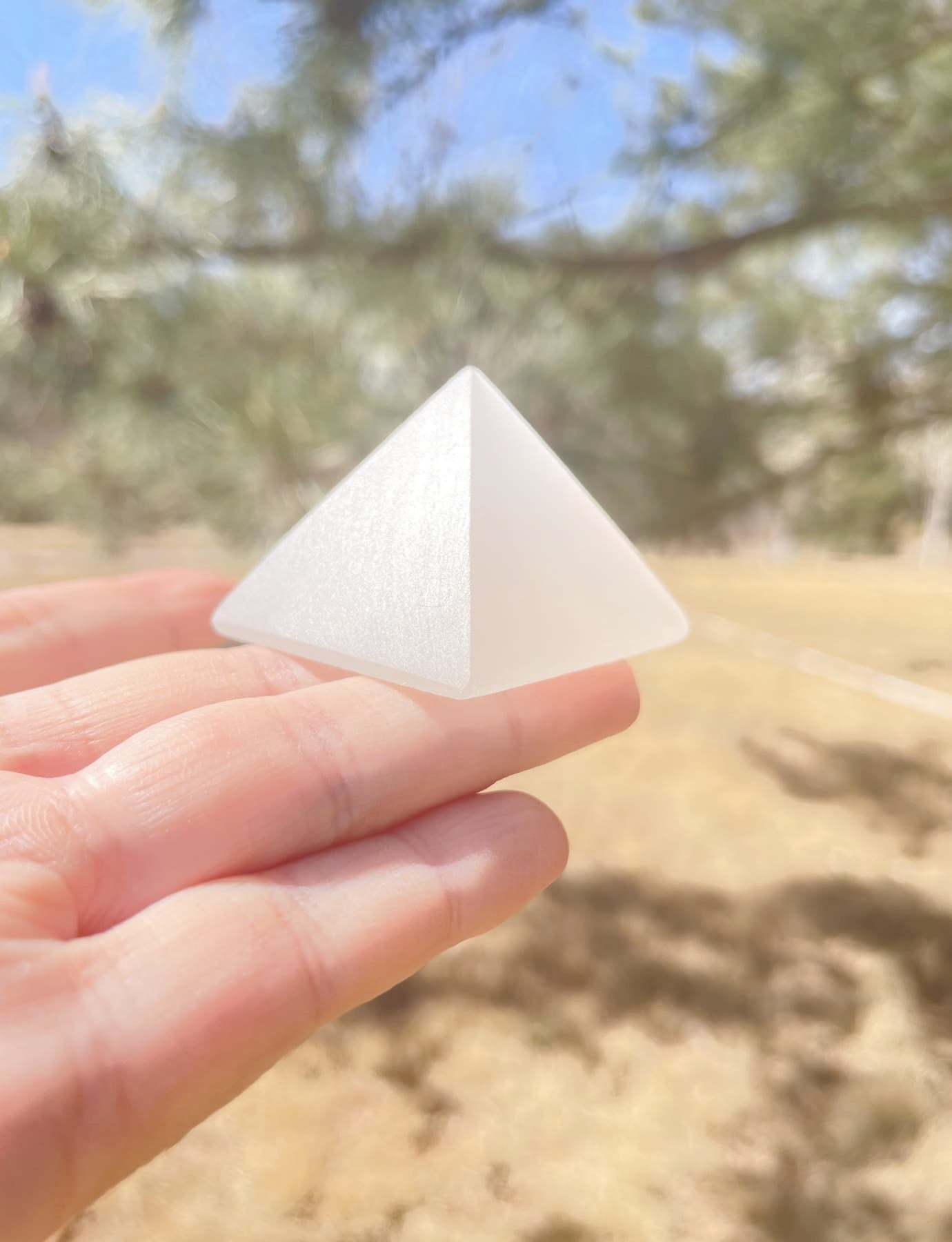 Selenite Pyramid