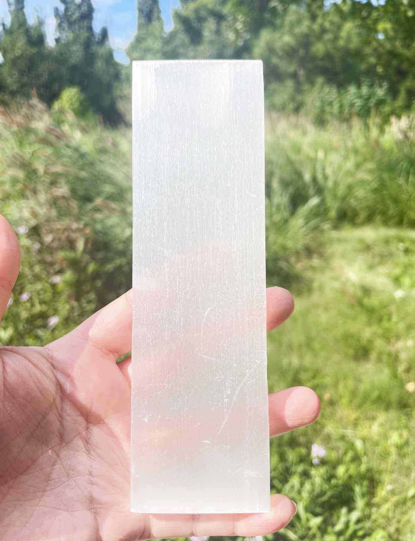 Selenite crystal Charging Plate