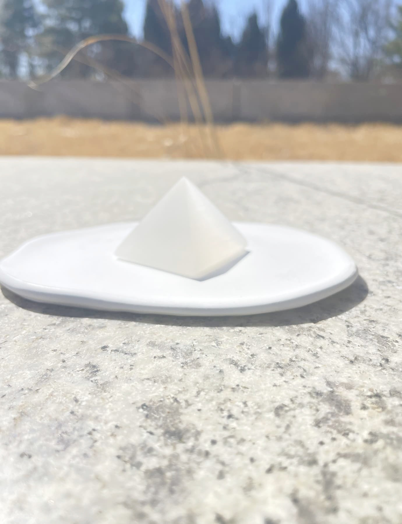 Selenite Pyramid
