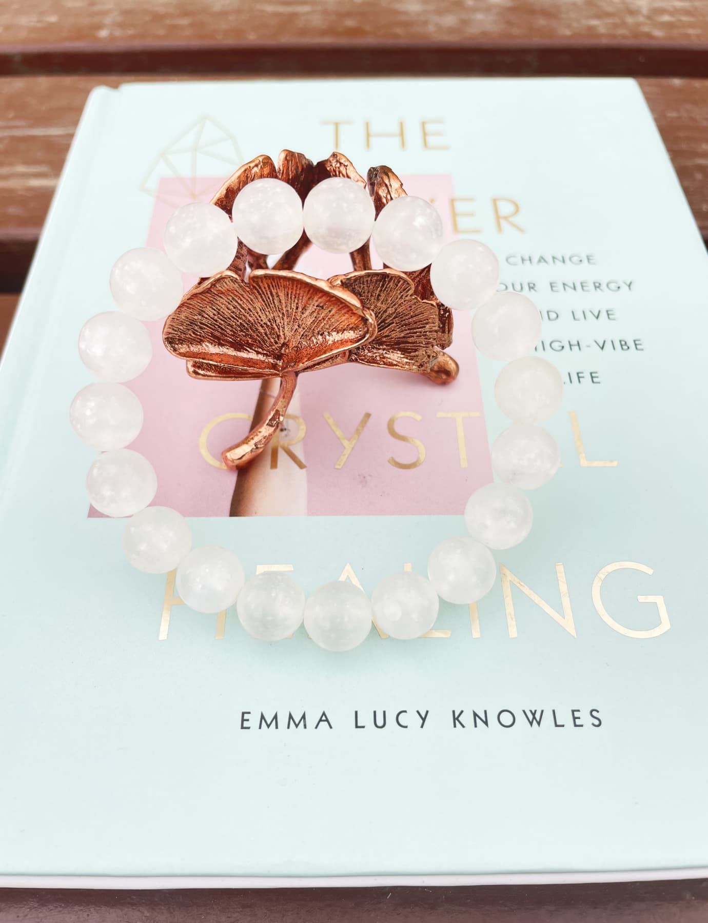 Selenite stone Bracelet