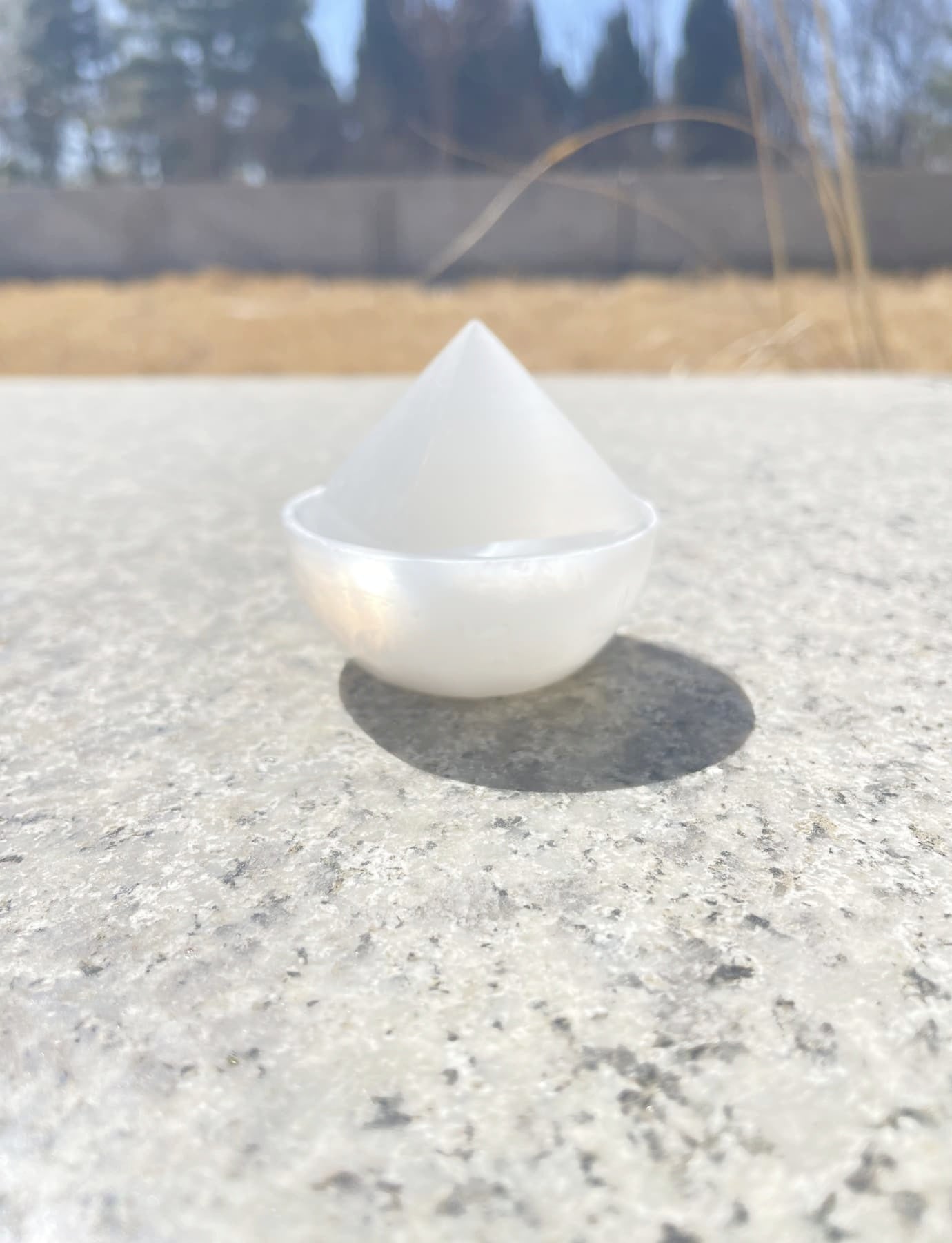 Selenite Pyramid