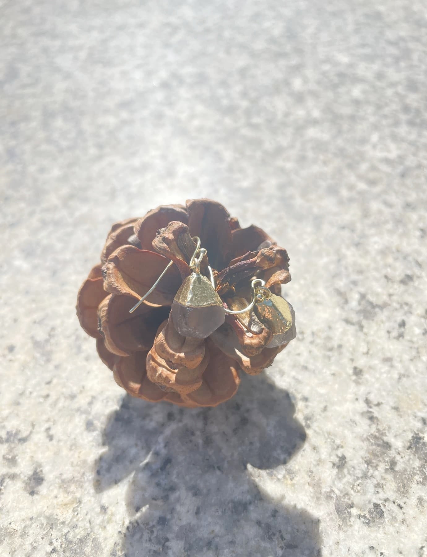 Smoky Quartz gemstone Earrings