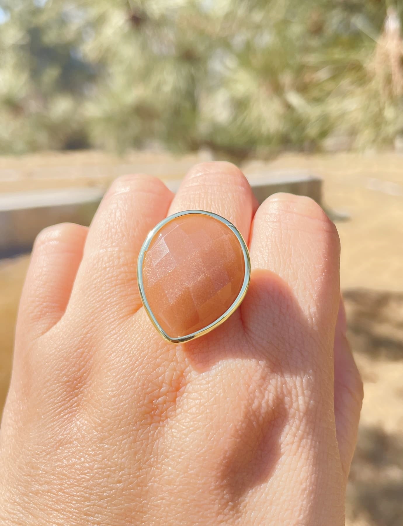 Sun Stone Ring