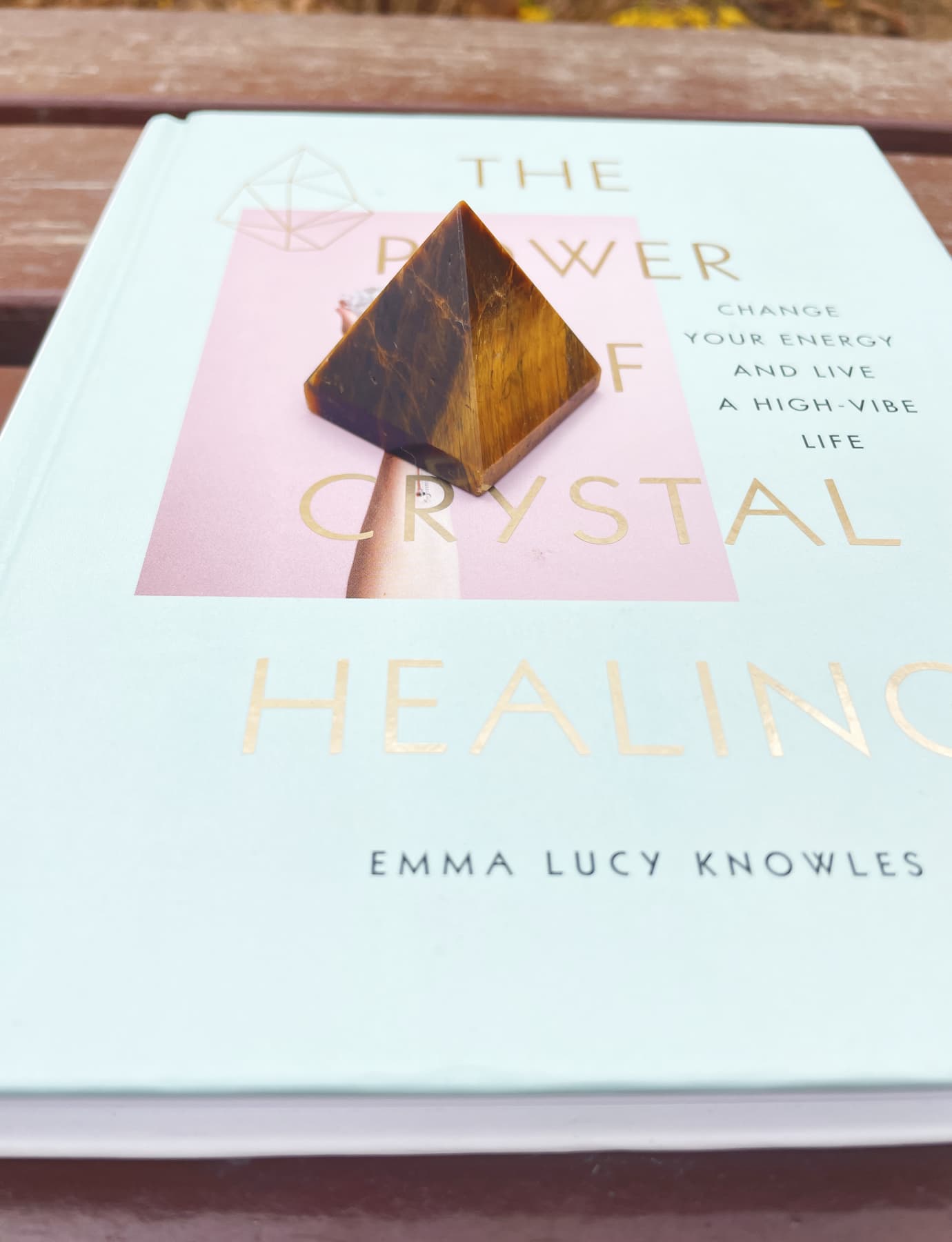 Tigers Eyestone Pyramid