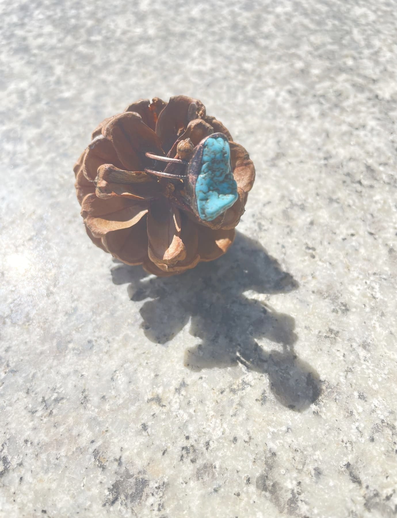 Turquoise gemstone Ring