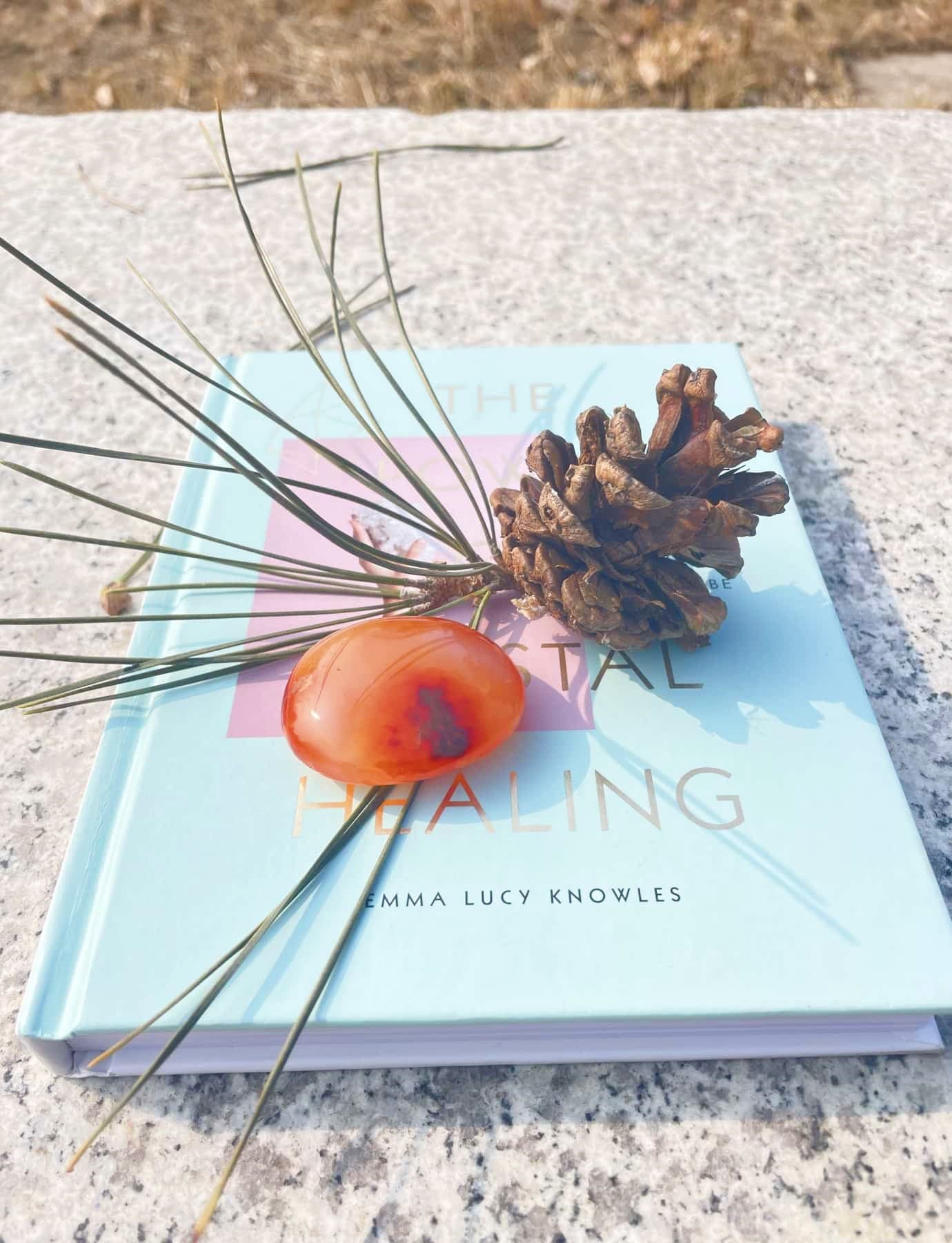 carnelian gemstone worry stone