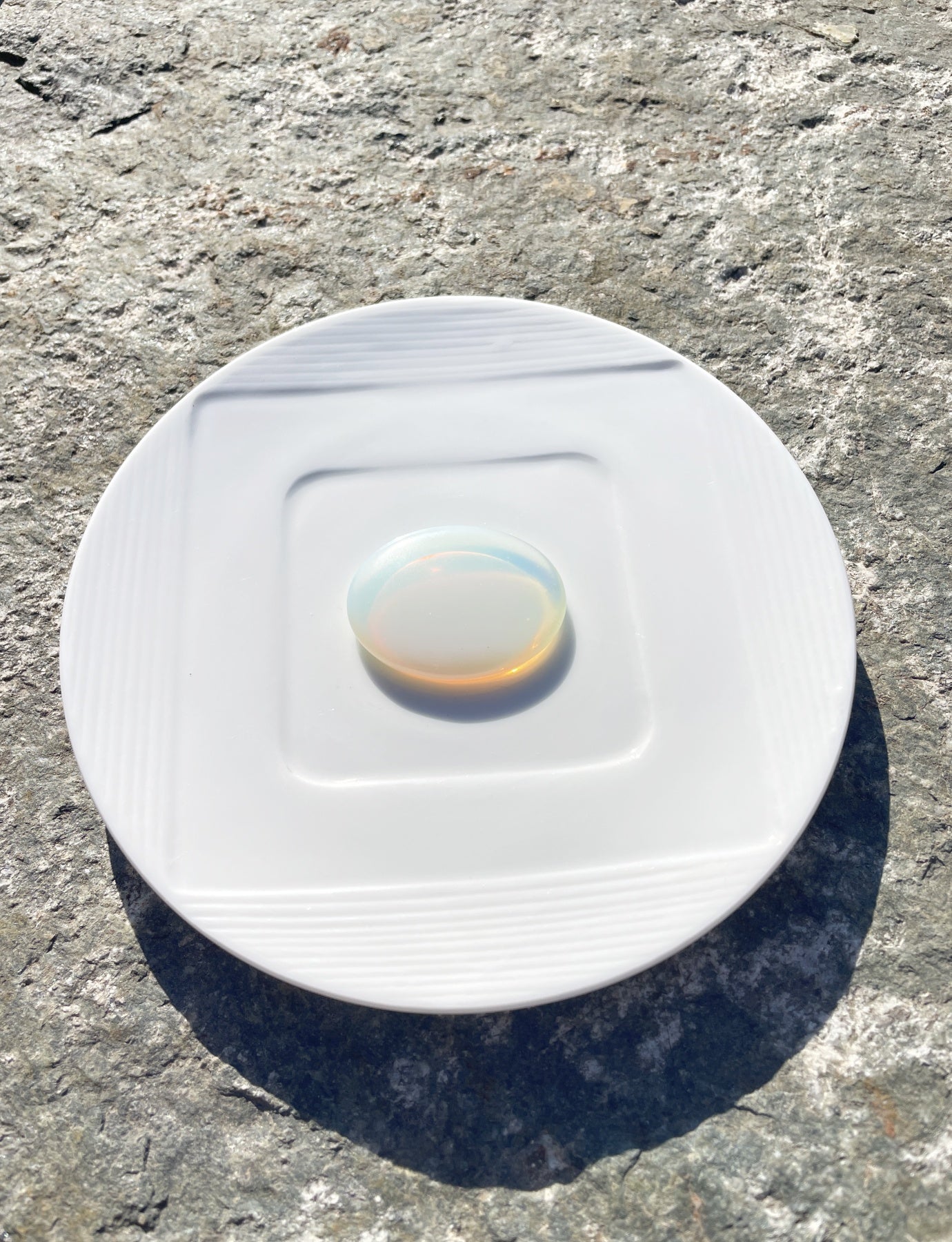 Opalite Worry Stone
