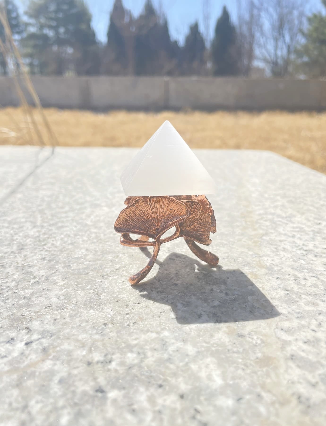 Selenite Pyramid