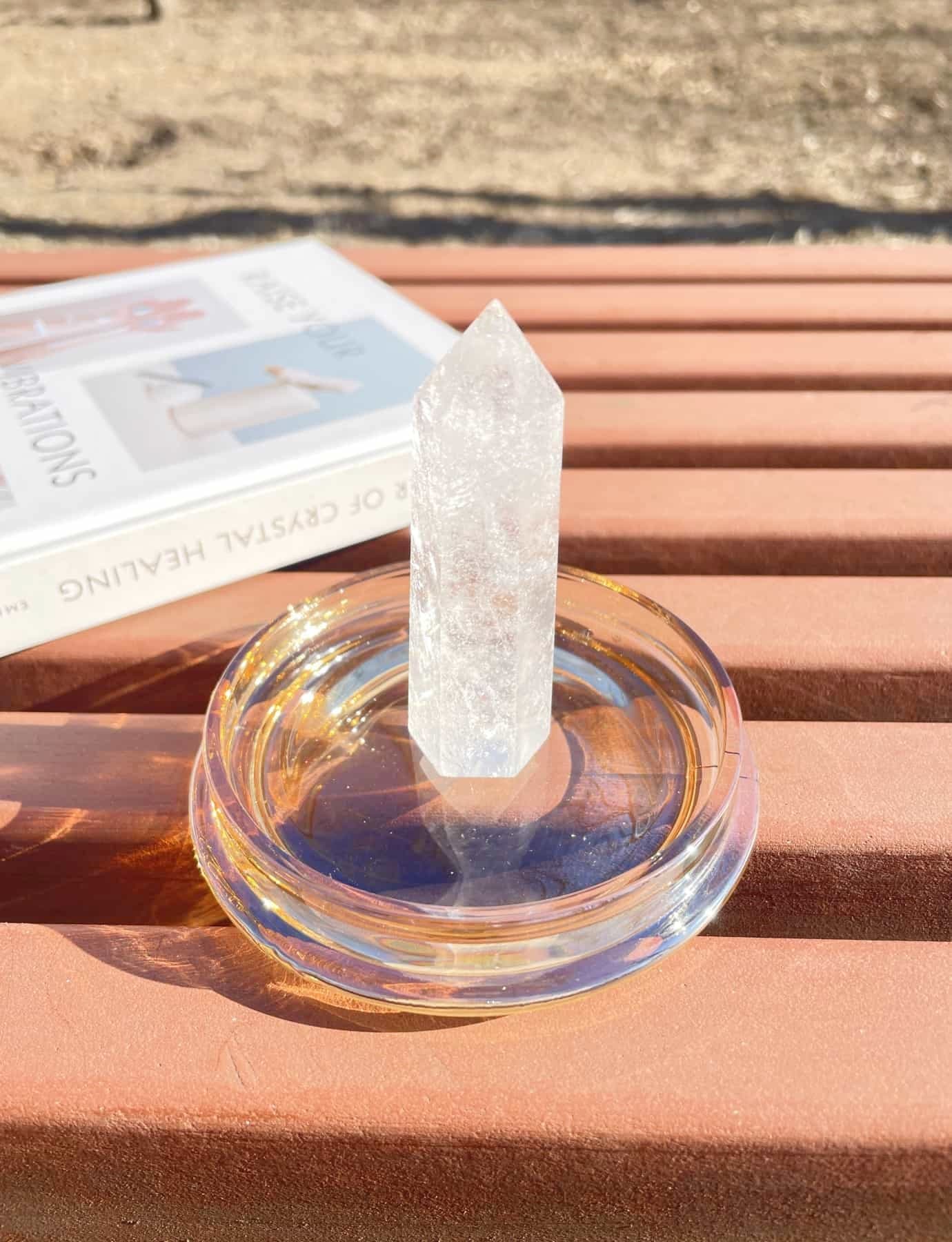raw Clear Quartz point