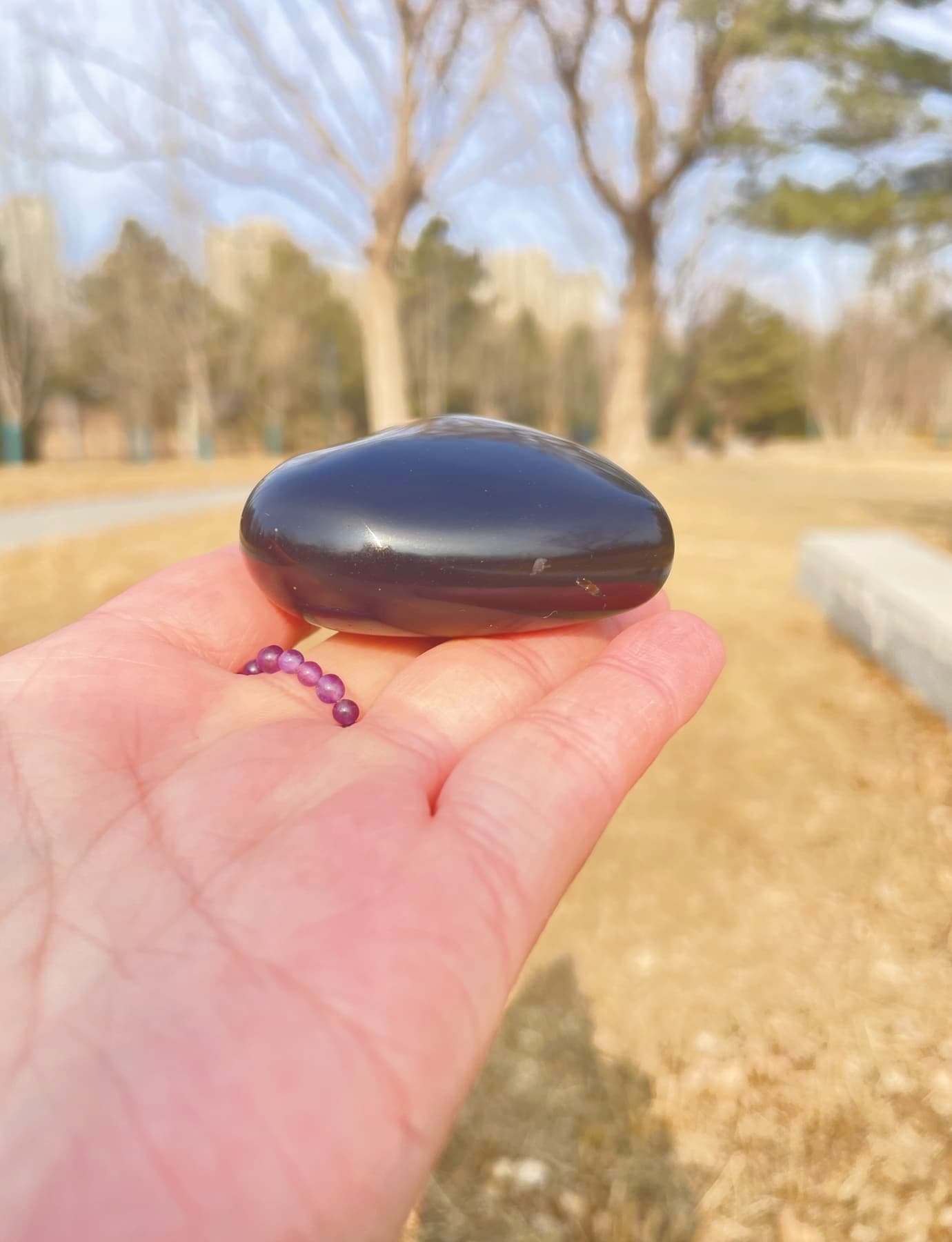 raw Golden Sheen Obsidian