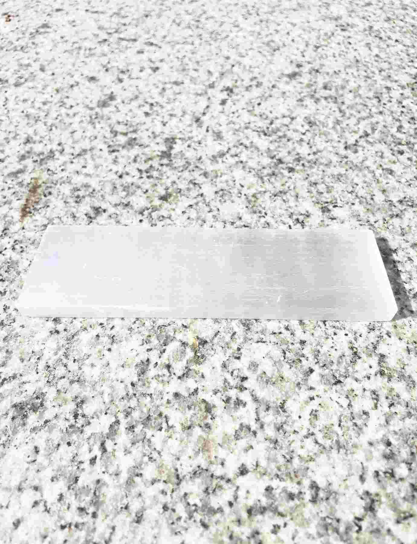 raw Selenite Charging Plate