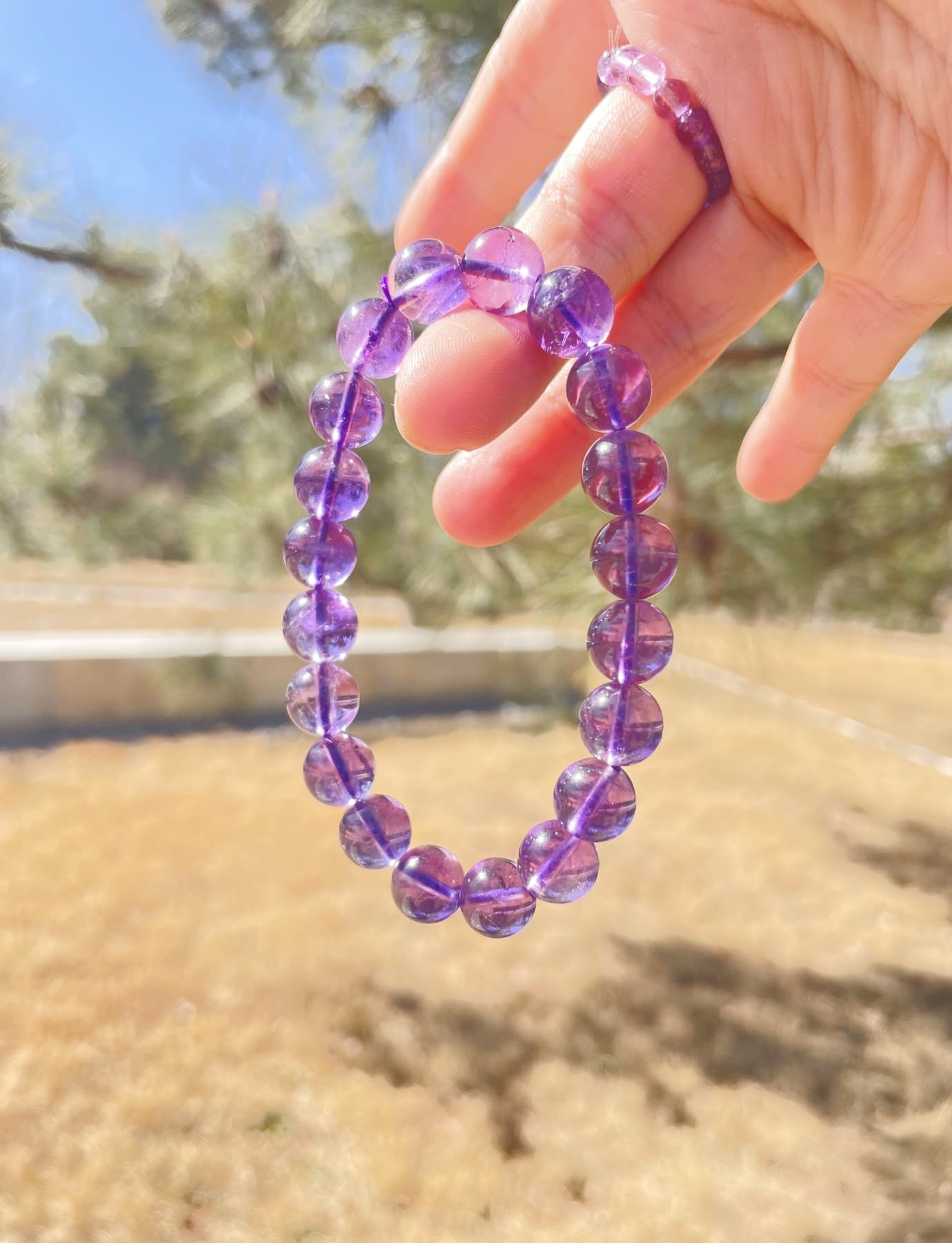 real Amethyst Bracelet