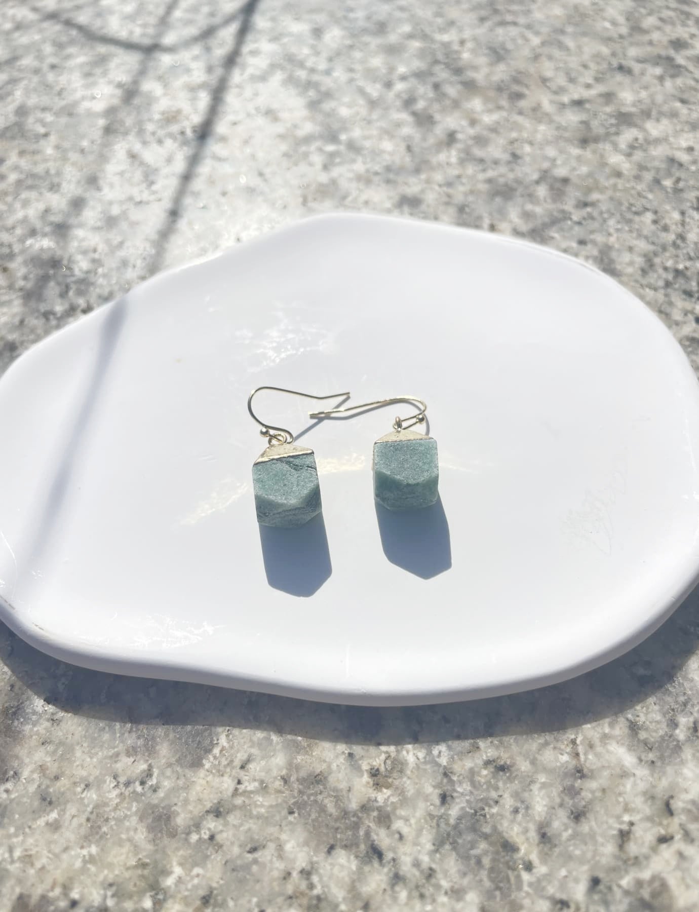 real Green Aventurine Earrings