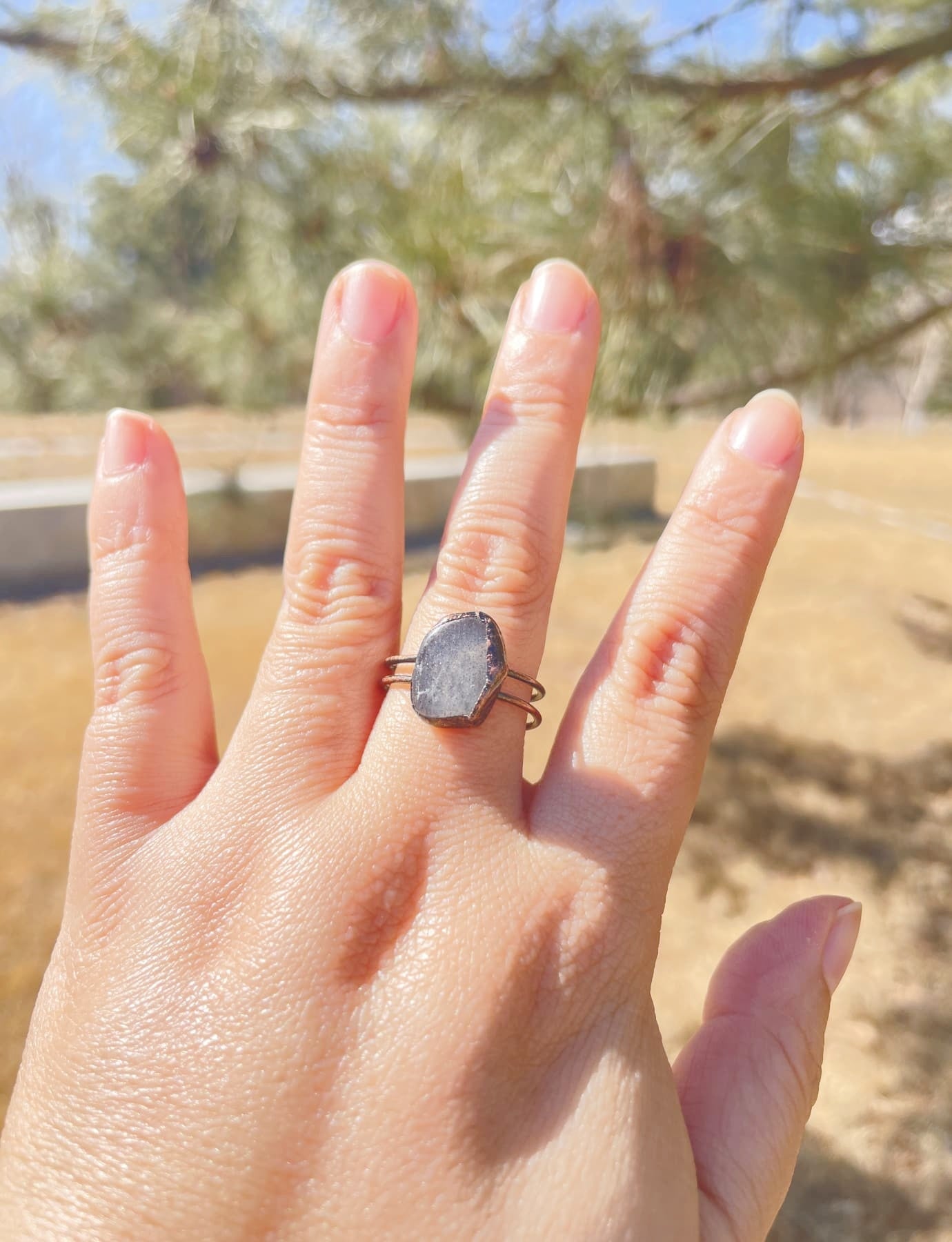 real MoonStone Ring