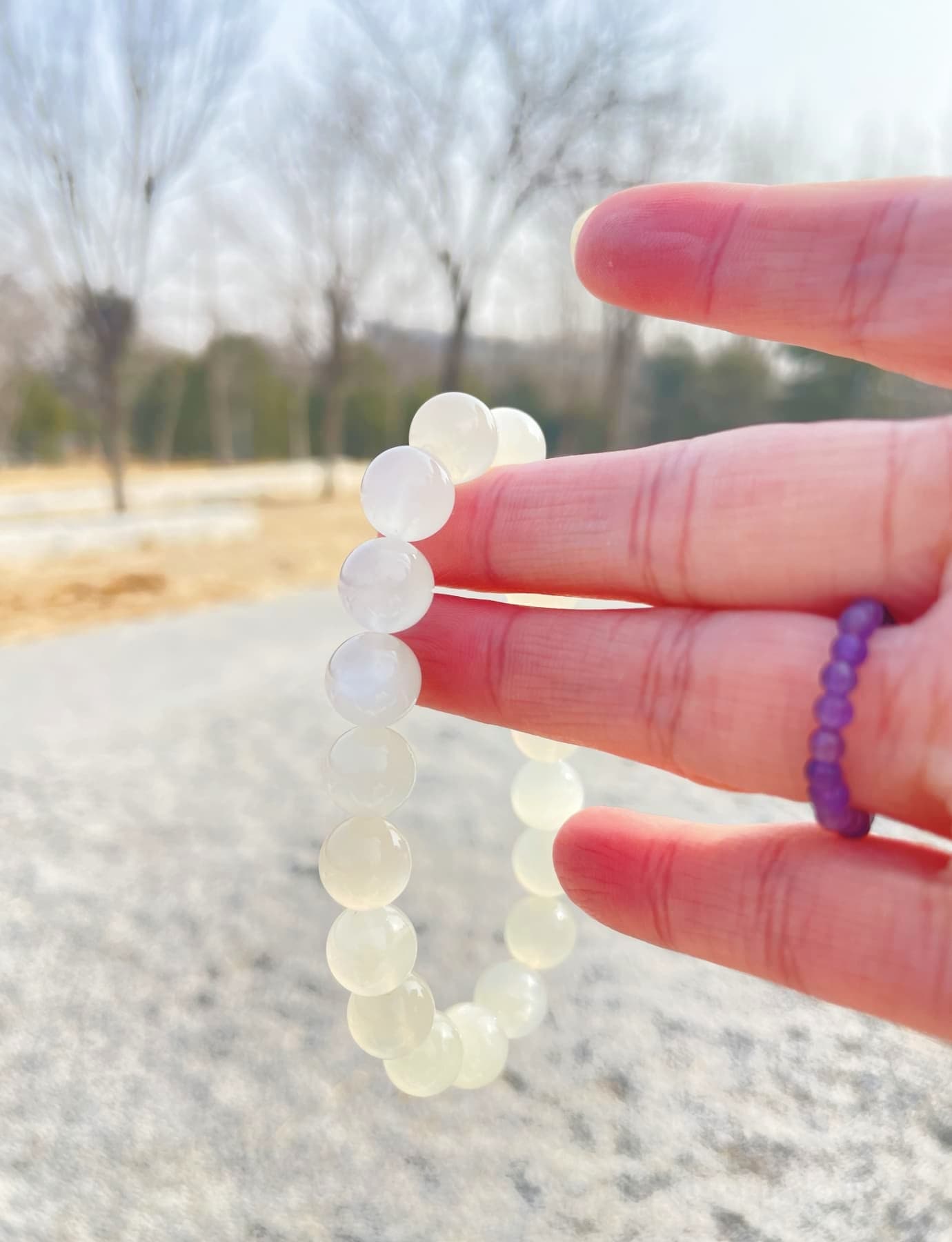 real Moonstone Bracelet