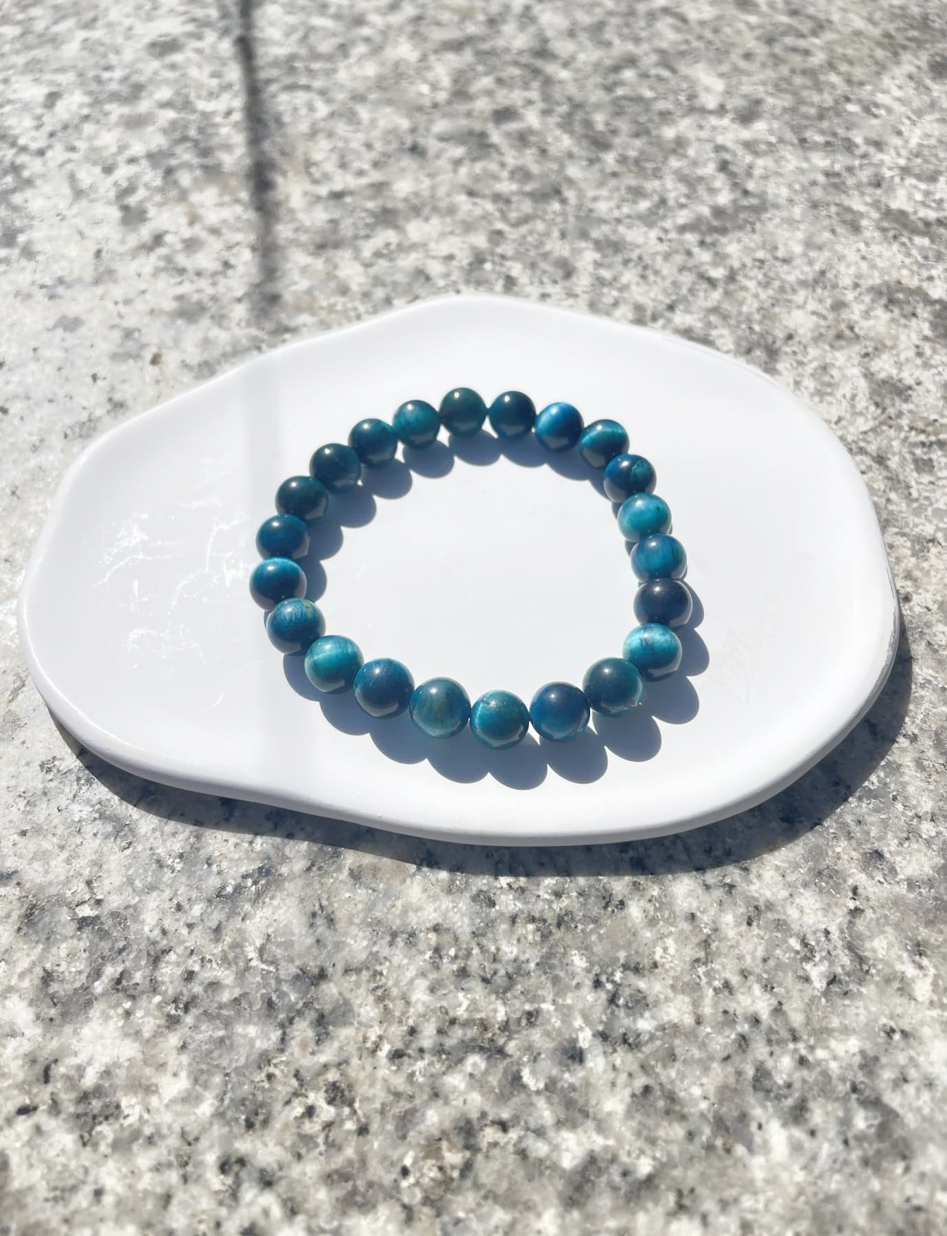 real Blue Apatite Bracelet