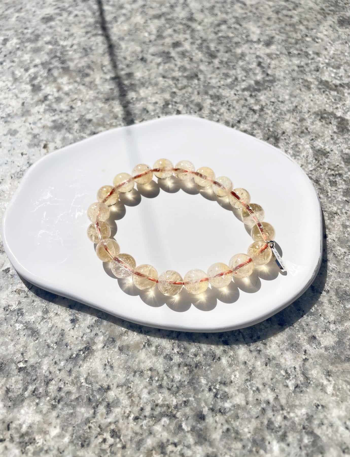 real Citrine Bracelet