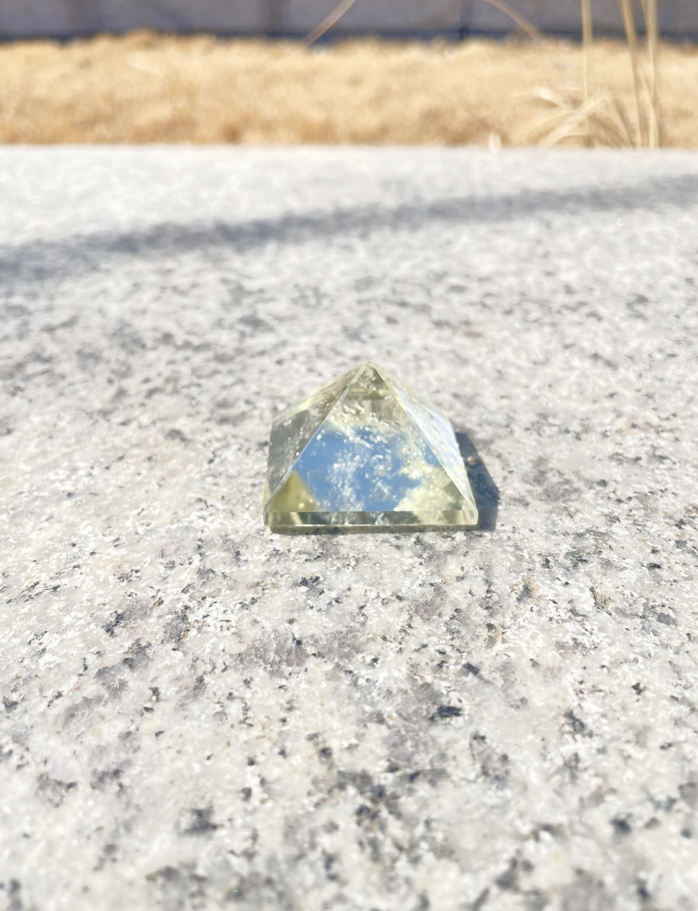 real Citrine Pyramid