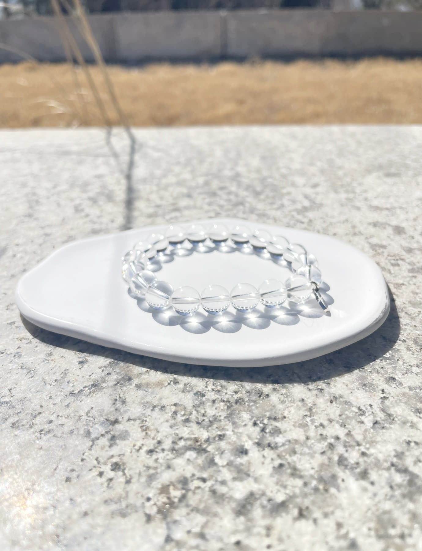 real Clear Quartz Bracelet