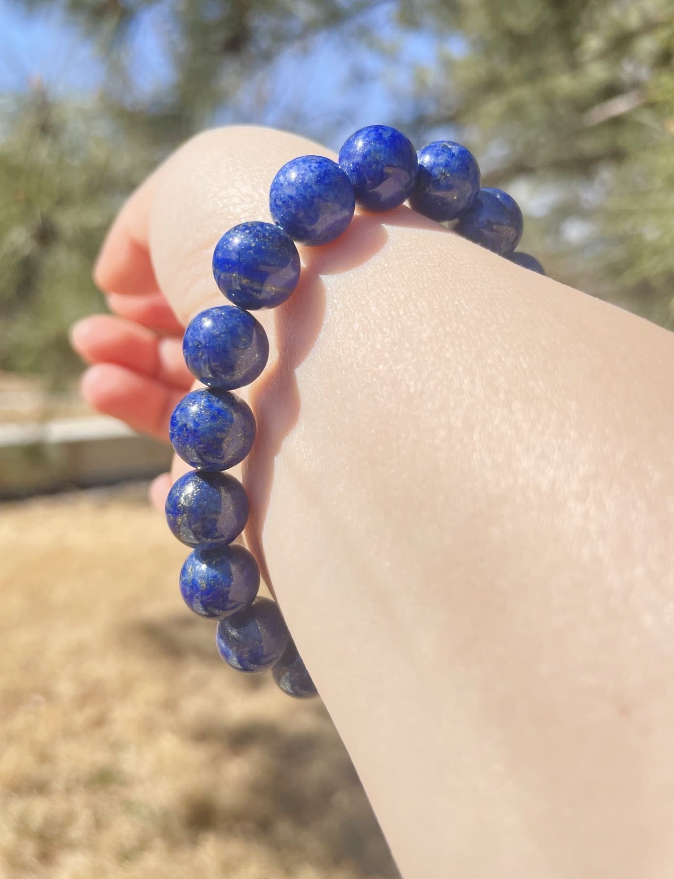 real Lapis Lazuli Bracelet