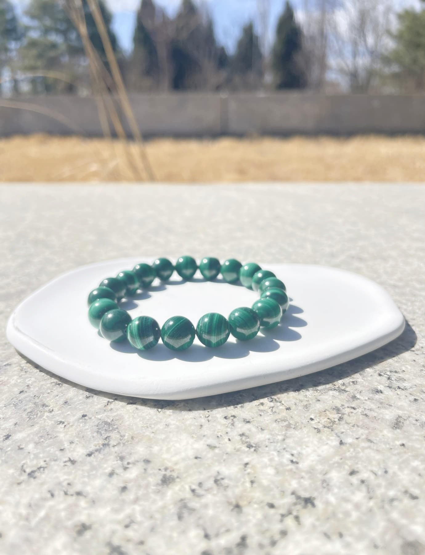 real Malachite Bracelet