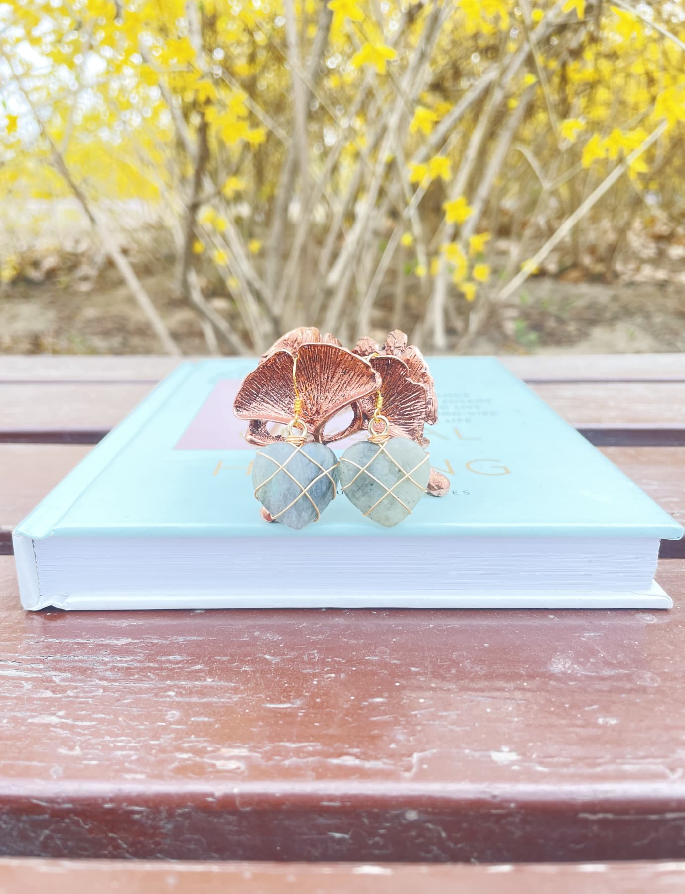 real Moonstone Earrings