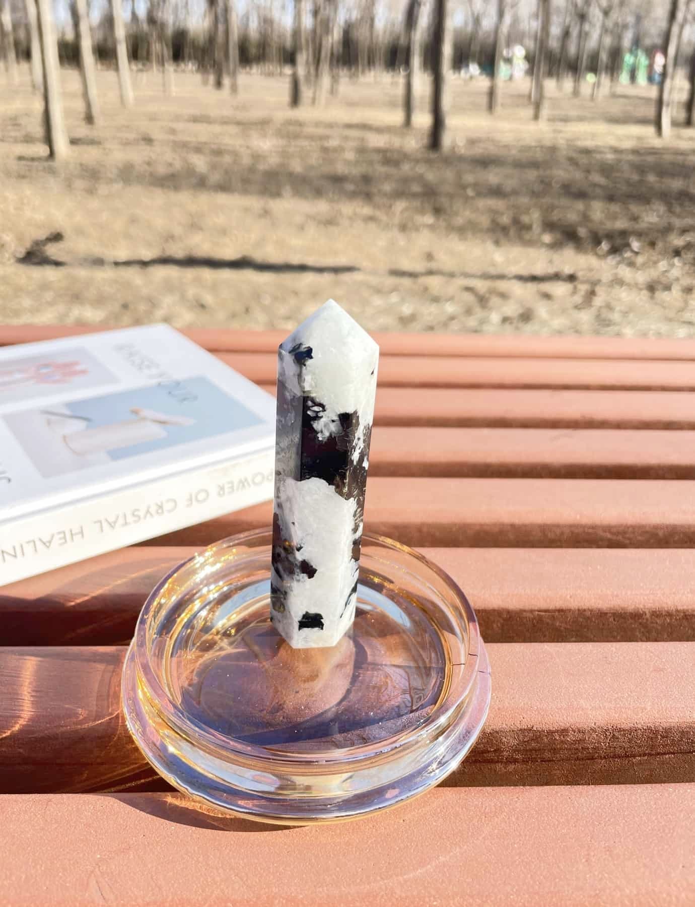 real rainbow Moonstone