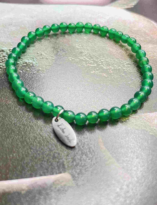 Green Jade Energy Bracelet