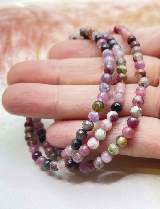 Rainbow Tourmaline Energy Bracelet