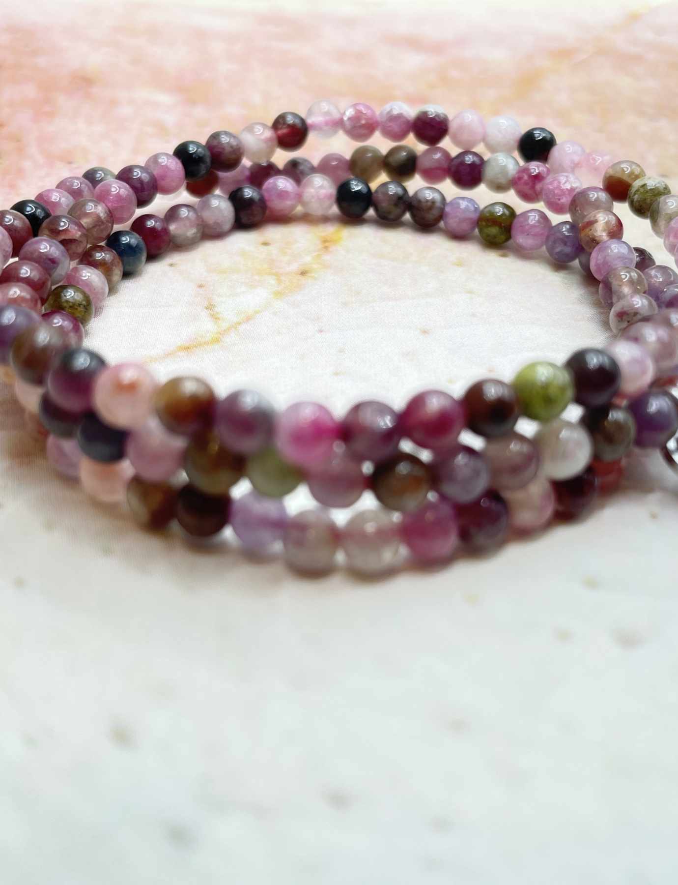 Rainbow Tourmaline Energy Bracelet