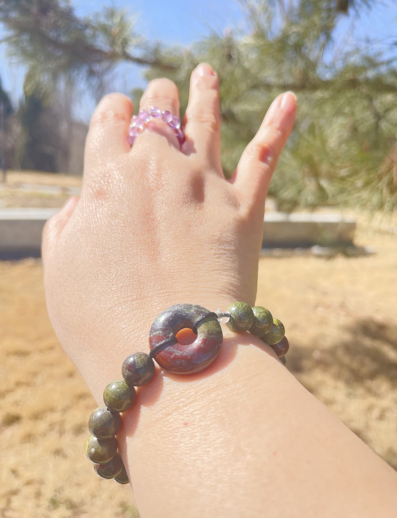 Bloodstone Bracelet
