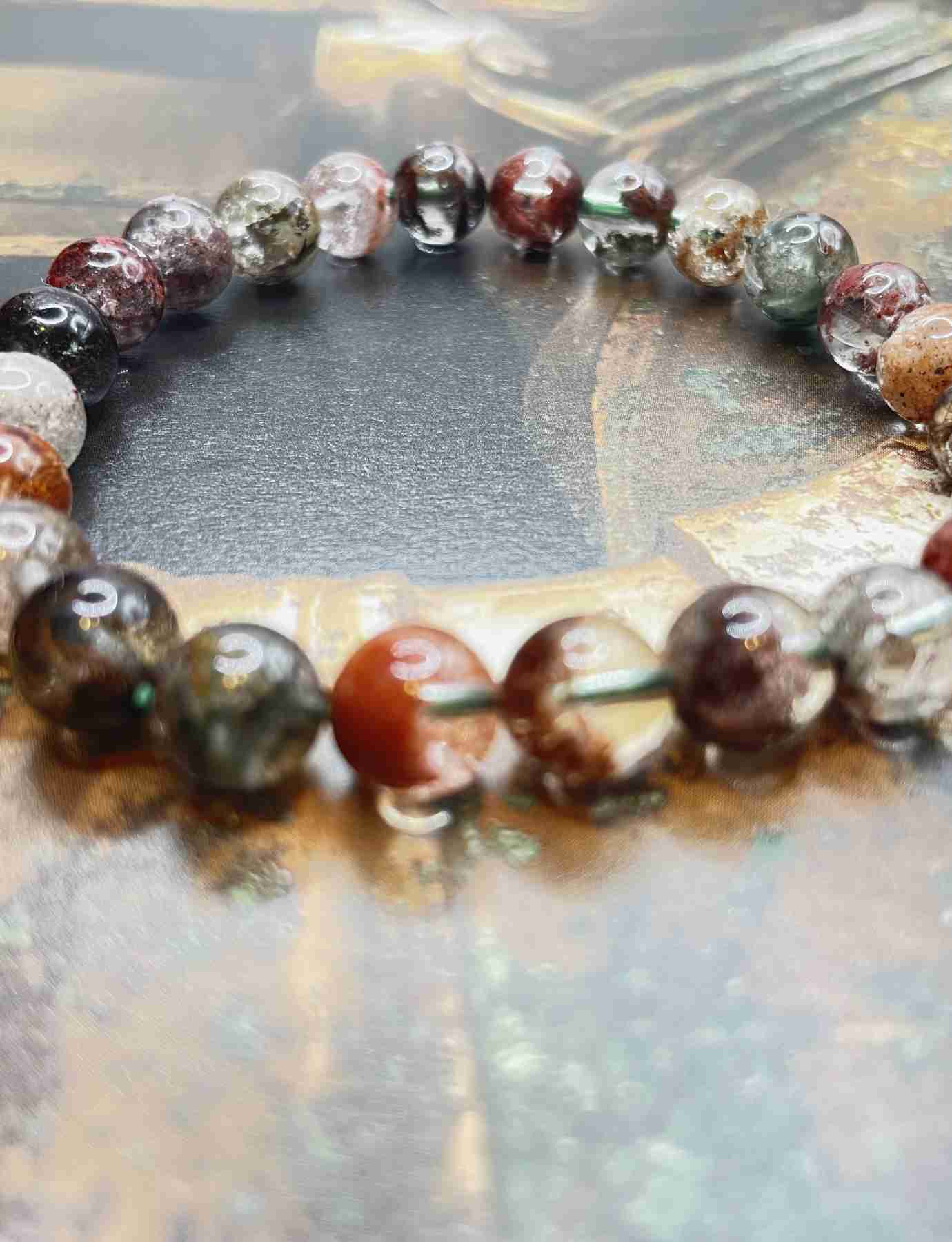 Four Seasons Phantom Quartz Energy Bracelet