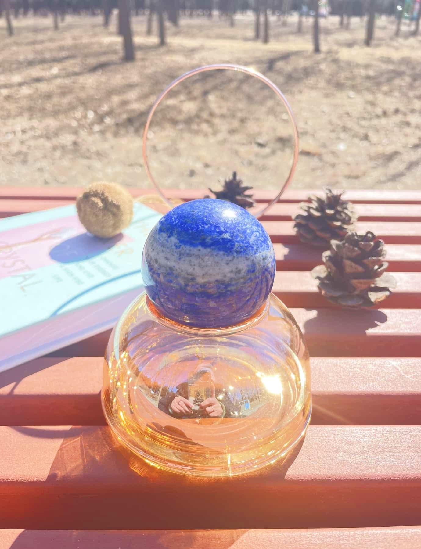 Lapis Lazuli gemstone ball