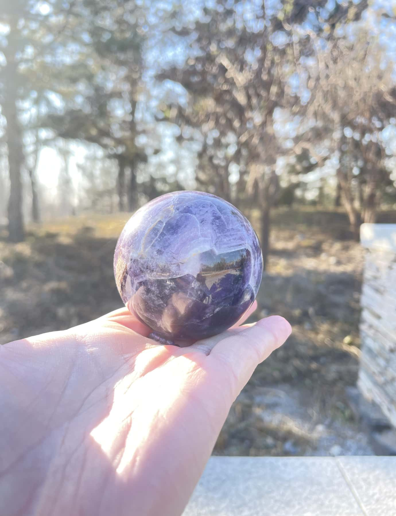 amethyst ball