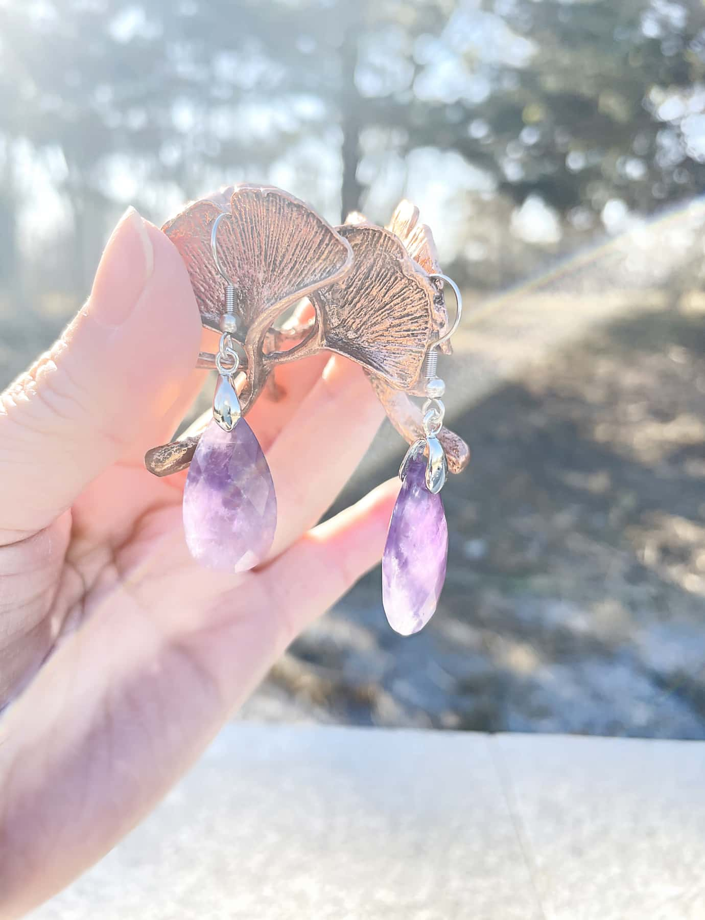 Amethyst Earrings