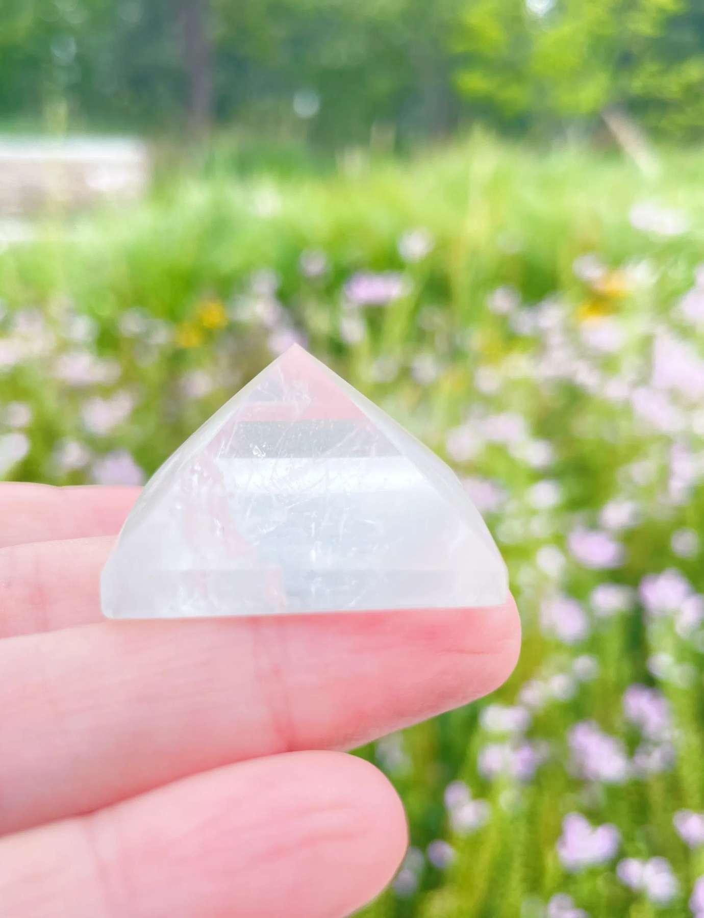 Crystal Quartz Pyramid