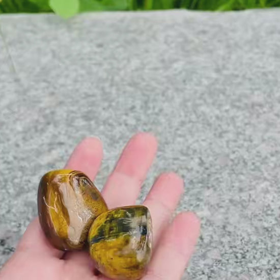 yellow tiger eyes stone