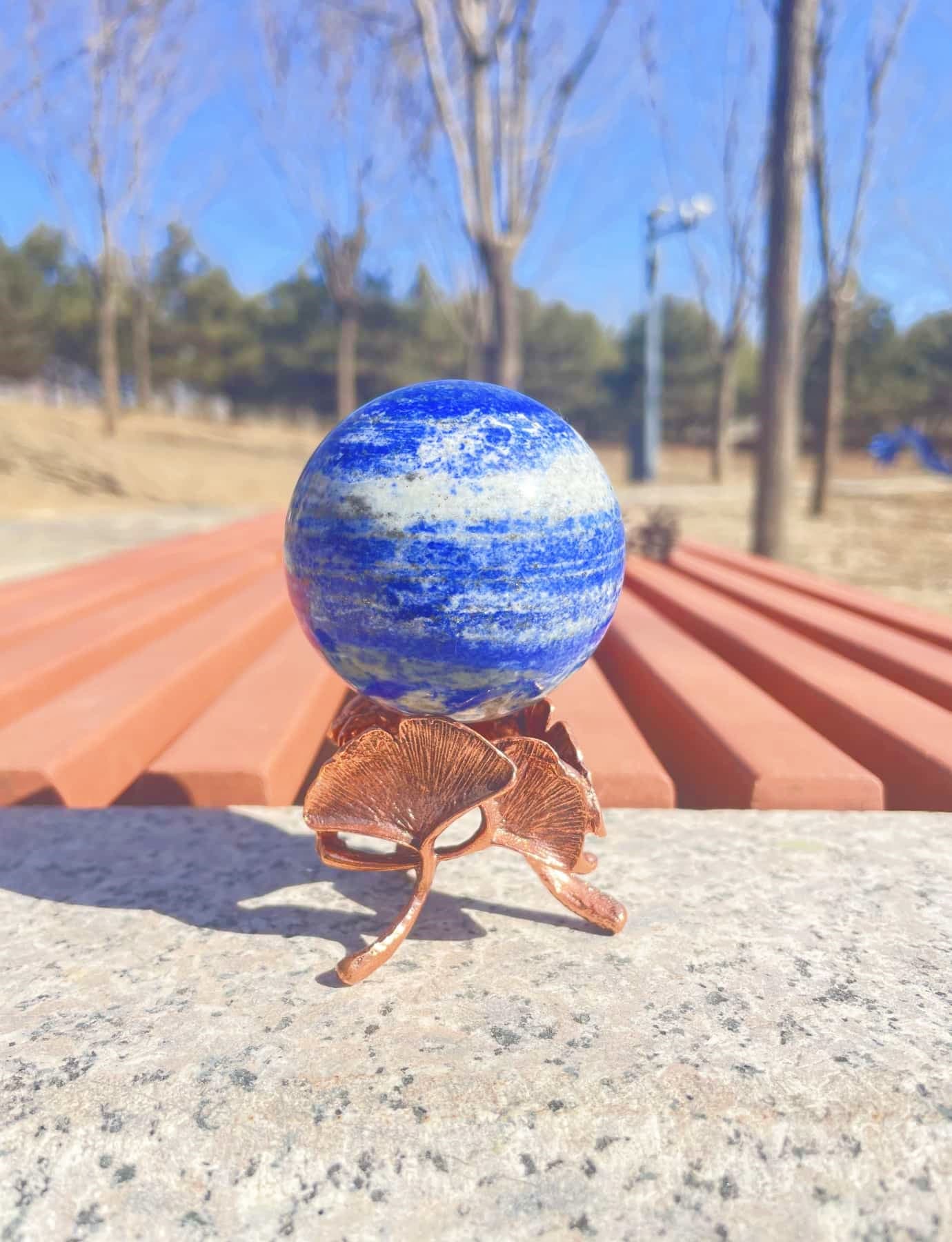 real Lapis Lazuli Ball